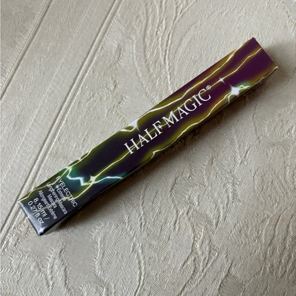 Half Magic Eyelectric Lengthening Tubing Mascara in Violet Acts Purple BNIB